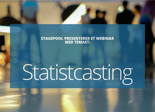 LIVE WEBINAR 9/5: Intervju om castingprosessen - Live Statist
